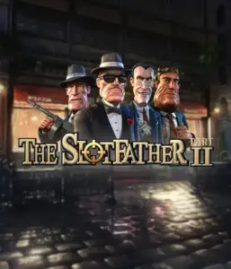 Step into the underworld world of The Slotfather Part II game by Betsoft, showcasing four iconic mafia characters set against a shadow-lit urban backdrop. This graphic captures the intense atmosphere of the organized crime with its vivid character design and ominous setting. Great for players attracted to mafia stories, delivering a captivating adventure. 