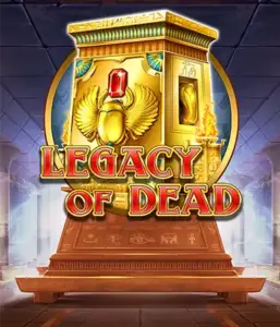 Play the Legacy of Dead game by Play'n GO featuring free spins and growing symbols, starting at $0.10 bets.